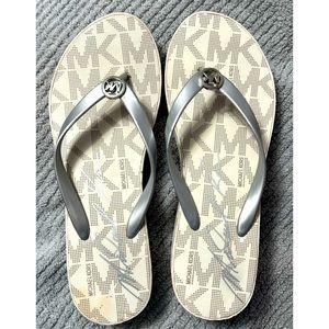 Michael Kors Jet Set Flip Flops